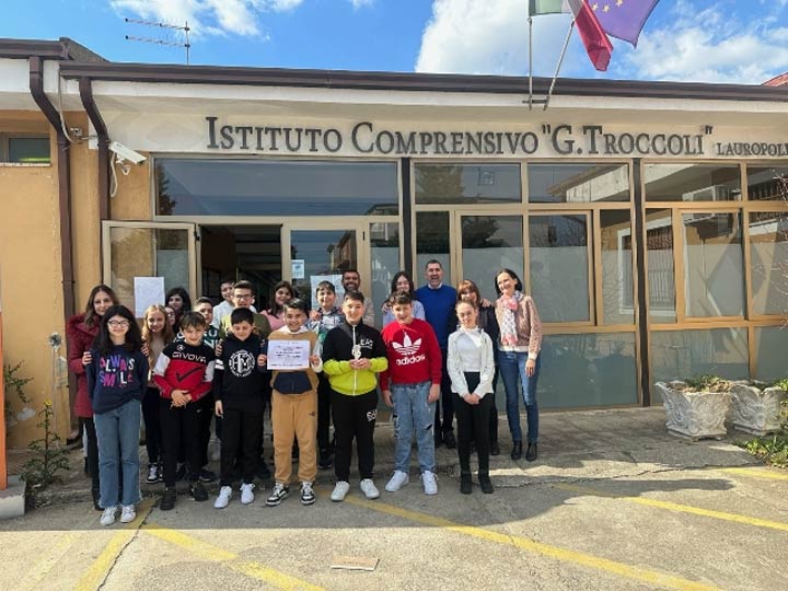 CASSANO (CS) - Gli studenti del "Troccoli" di Lauropoli premiati a Castrovillari
