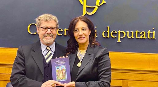 Alla Camera dei Deputati presentato il libro "E la Luna rispose" di Massimo Bomba e Antonella Sotira Frangipane