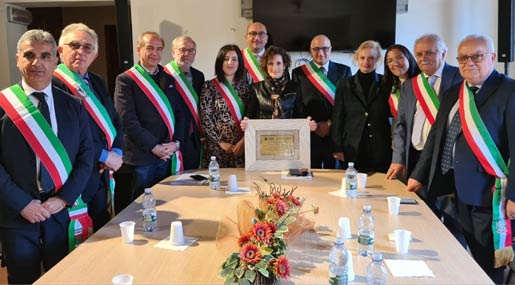 L'Associazione dei Comuni dell'Area dello Stretto incontra il prefetto di Reggio Vaccaro