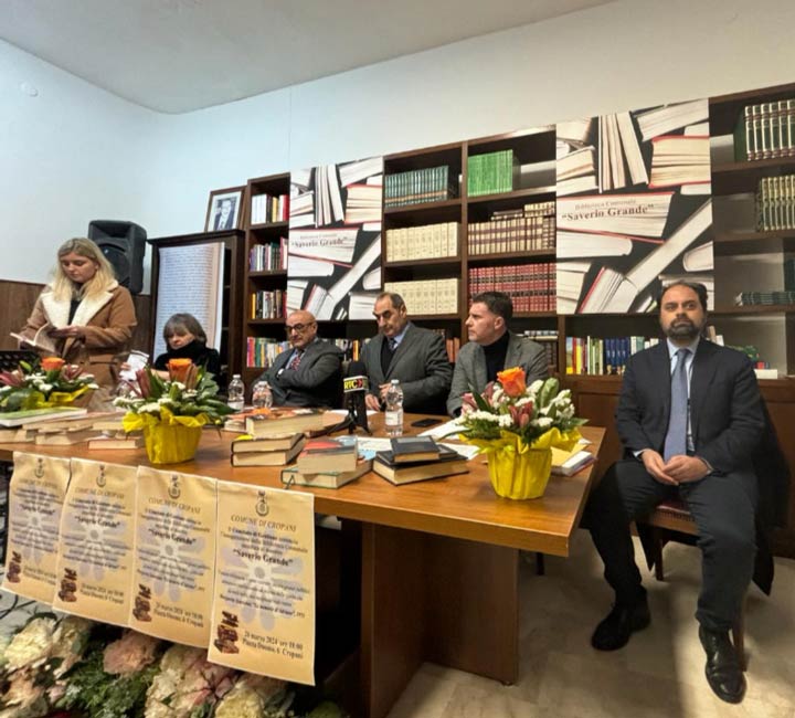 A Cropani inaugurata la Biblioteca Comunale "Saverio Grande"