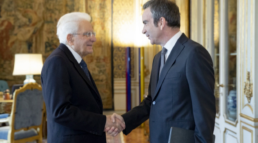 Il Presidente Mattarella con Roberto Occhiuto