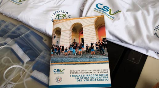 Mercoledì all'Unical s'inaugura il punto di volontariato del Csv Cosenza