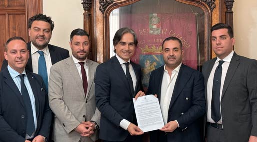 Il sindaco Falcomatà incontra Cannizzaro (FI) per i 3 mln per il completamento del Lido comunale