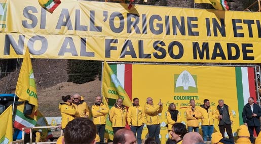 Coldiretti Calabria con oltre 200 agricoltori nel Brennero