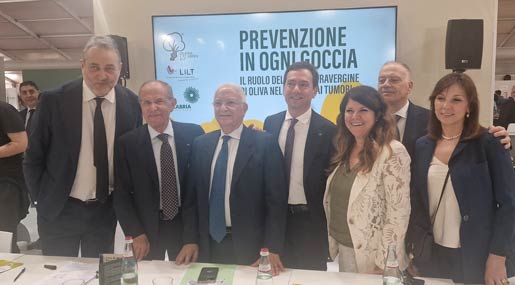 Al Sol di Vinitaly col Consorzio Olio di Calabria Igp e Lilt si è parlato di prevenzione