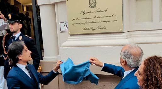 A Reggio inaugurata la nuova sede dell'Agenzia Beni Confiscati