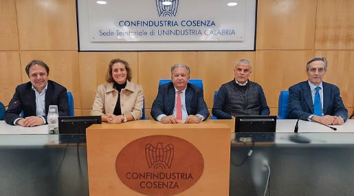 Perciaccante (Confindustria CS): Il Presidente Mattarella in Calabria avvenimento di rilevanza assoluta