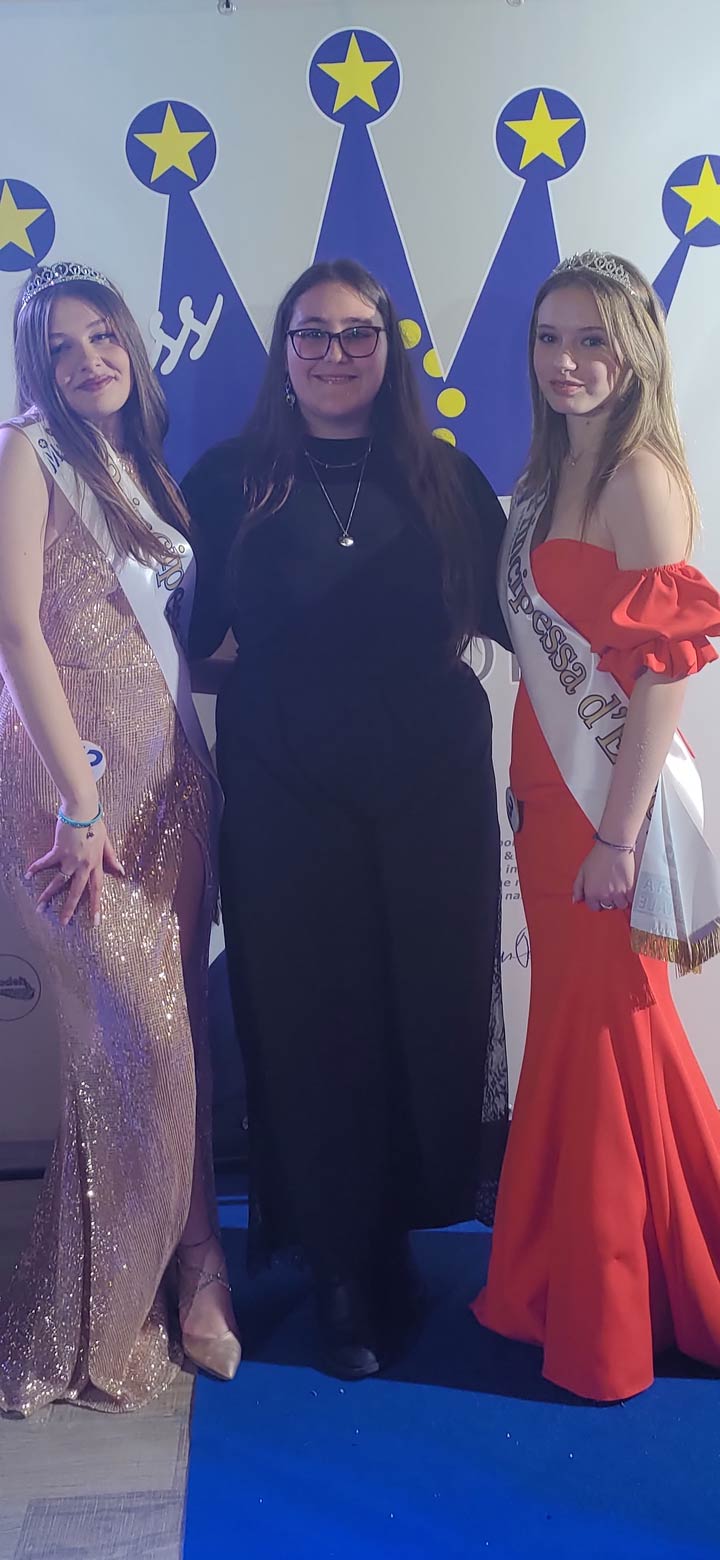 CATANZARO - Anna La Croce ospite del concorso "Miss principessa d'Europa"