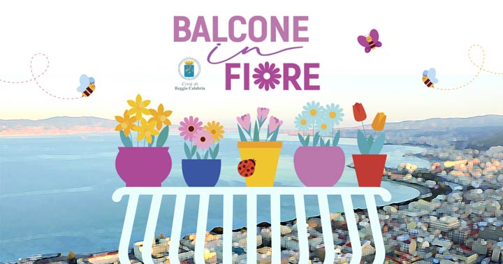 REGGIO CALABRIA - Il Comune promuove il concorso gratuito "Balconi in fiore"