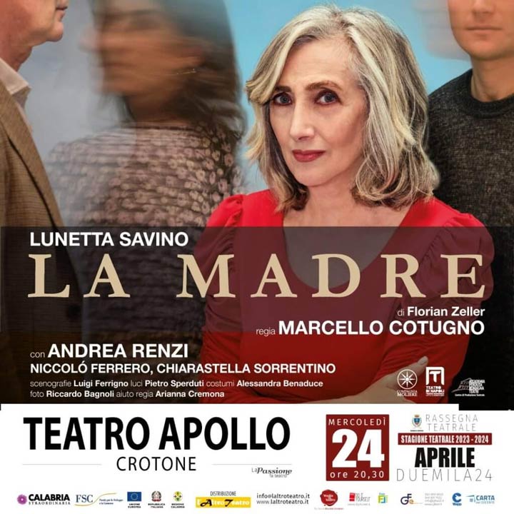 CROTONE -Ultimi due appuntamenti di "Voglia di teatro" con Lunetta Savino e Chiara Francini