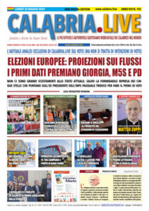 Calabria.Live quotidiano lunedì 20 maggio 2024