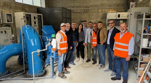 Consorzio di Bonifica della Calabria: Avviata centralina idroelettrica a Caulonia