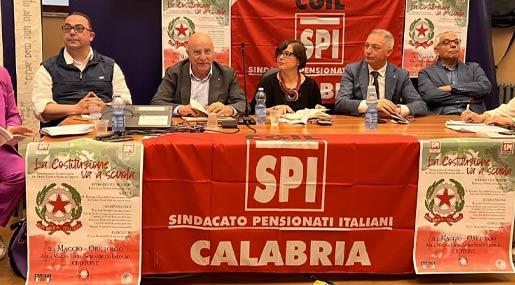 Gullì (Spi Cgil Calabria): Troppi tentativi di minare le fondamenta della Costituzione