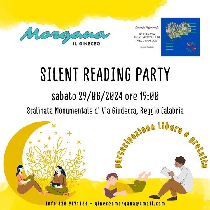 A Reggio il primo Silent Reading Party