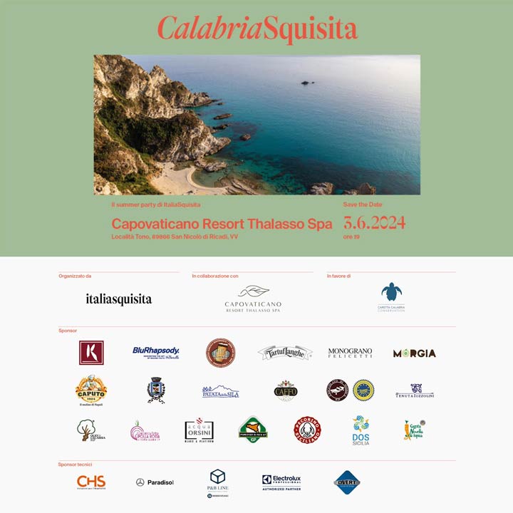Lunedì l'evento Calabria Squisita"