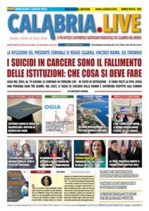 Calabria.Live quotidiano mercoledì 3 luglio 2024