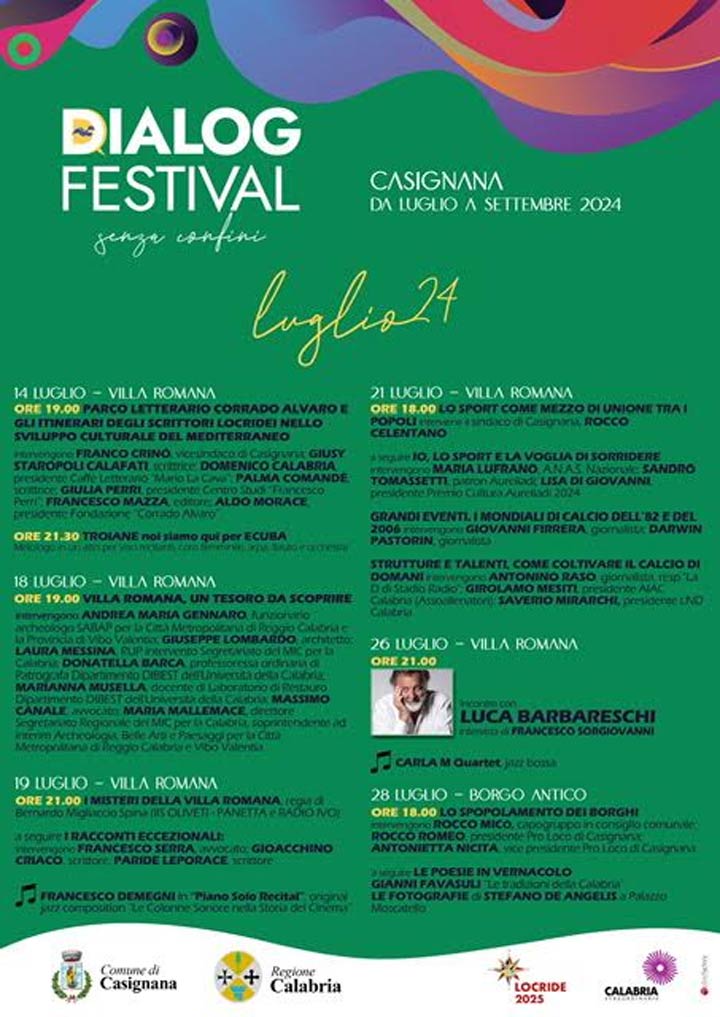 Domenica a Casignana il Dialog Festival
