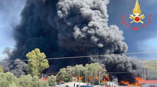 Rizzo (Uil RC): Incendi di Palmi ha evidenziato necessità di bonifica e messa in sicurezza del territorio