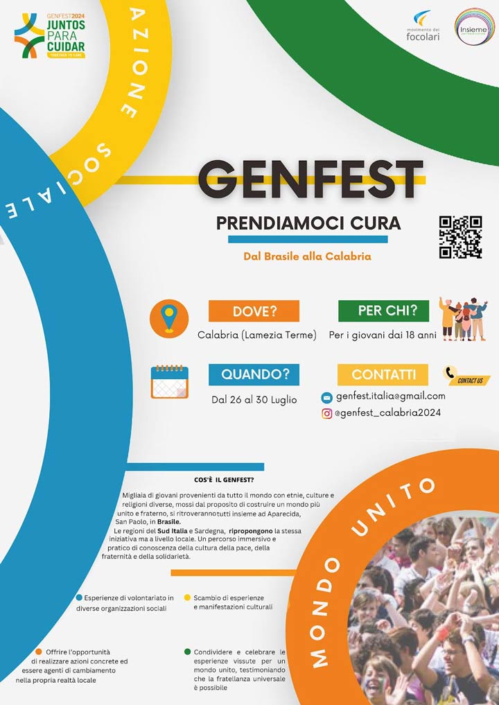 Martedì si presenta il GenFest 2024