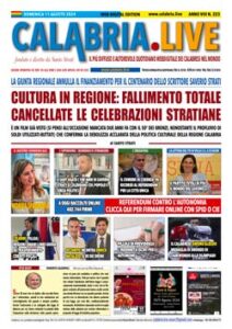 Calabria.Live quotidiano domenica 11 agosto 2024