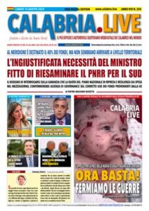 Calabria.Live lunedì 12 agosto 2024