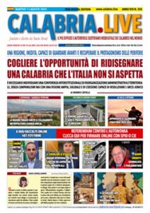 Calabria.Live quotidiano martedì 13 agosto 2024