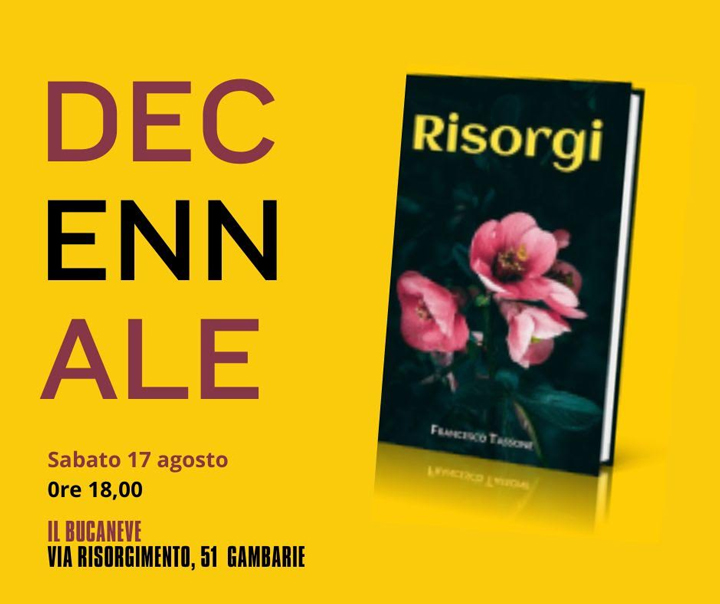 Sabato a Gambarie si presenta il libro "Risorgi" di Francesco Tassone