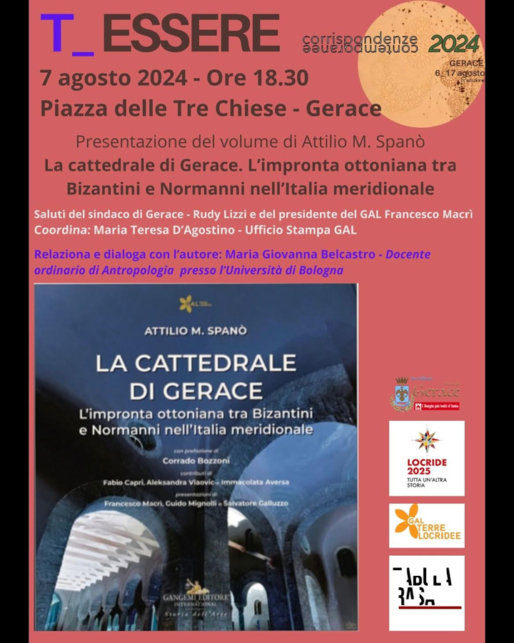 Mercoledì si presenta il libro "La Cattedrale di Gerace"