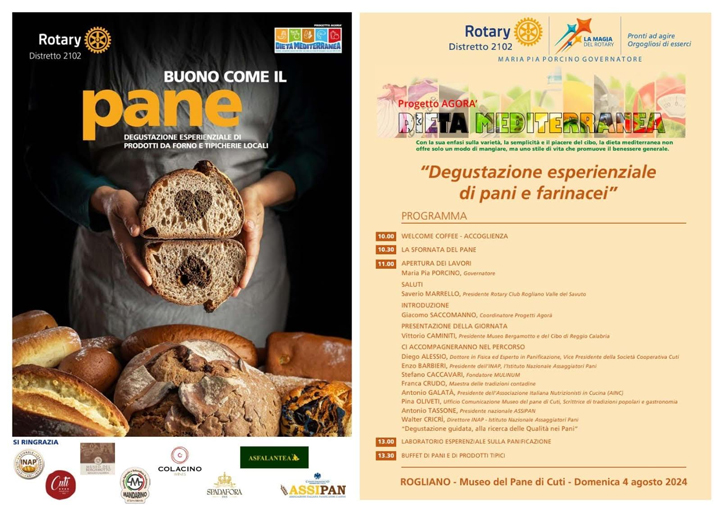 Al Museo del Pane di Rogliano la degustazione esperienziale di pani e farinacei