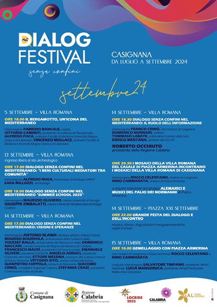 Sabato al Dialog Festival di Casignana dibattito sul ruolo dell'informazione con Mentana e Occhiuto