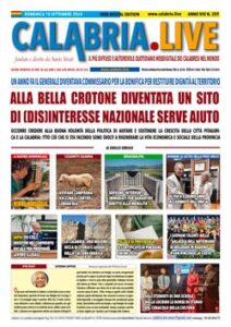 Calabria.Live quotidiano domenica 15 settembre 2024