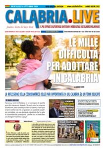 Calabria.Live quotidiano mercoledì 18 settembre 2024