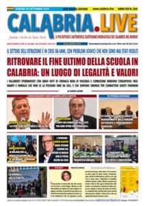 Calabria.Live quotidiano venerdì 20 settembre 2024