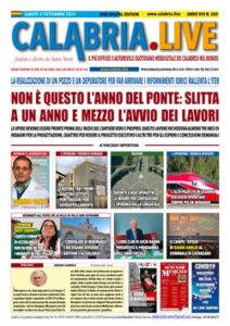 Calabria.Live quotidiano sabato 21 settembre 2024