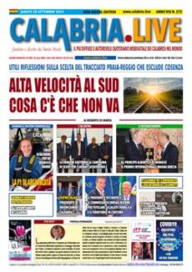 Calabria.Live quotidiano sabato 28 settembre 2024