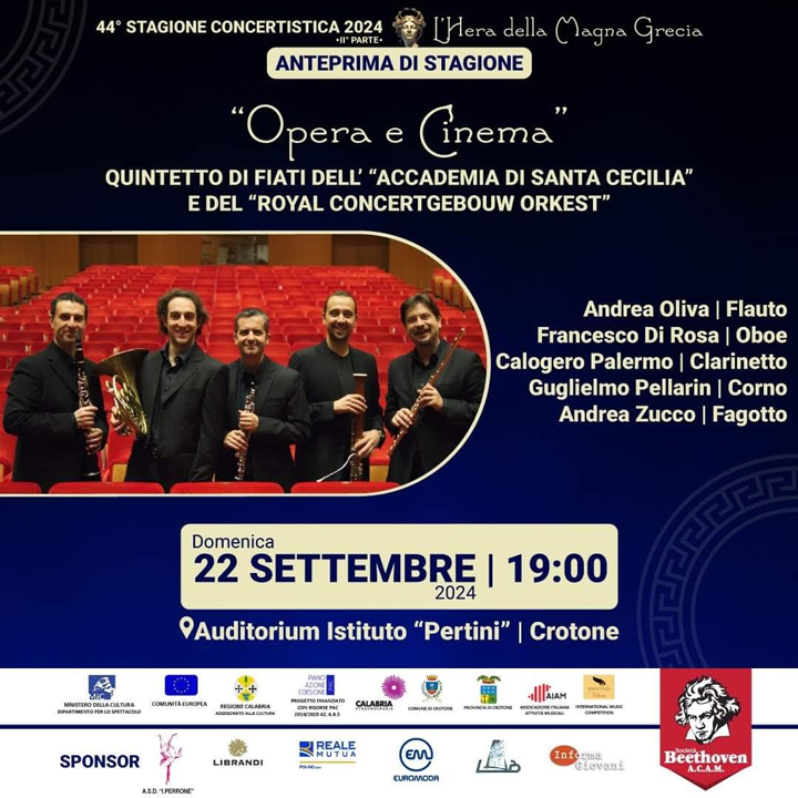 Domenica il concerto "Opera e Cinema"