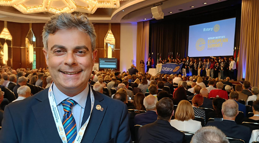 Il presidente del Rotary di RC Latella al Summit Europeo di Bonn