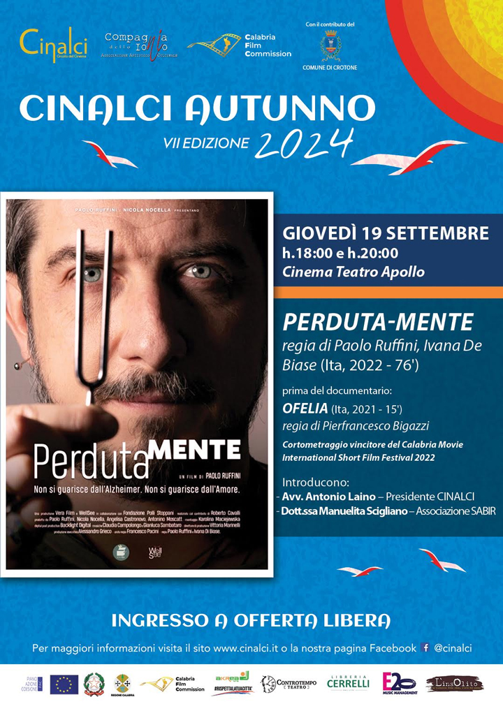 Si proietta il docufilm "Perduta-Mente"