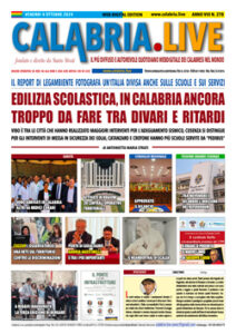 Calabria.Live quotidiano venerdì 4 ottobre 2024