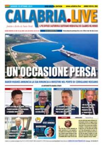 Calabria.Live quotidiano giovedì 10 ottobre 2024