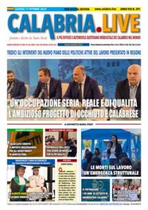 Calabria.Live quotidiano giovedì 17 ottobre 2024