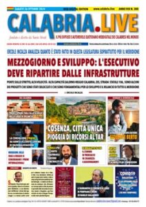 Calabria.Live quotidiano sabato 26 ottobre 2024