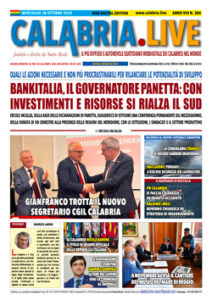 Calabria.Live quotidiano mercoledì 30 ottobre 2024