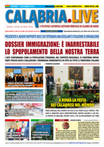 Calabria.Live quotidiano 1° novembre 2024