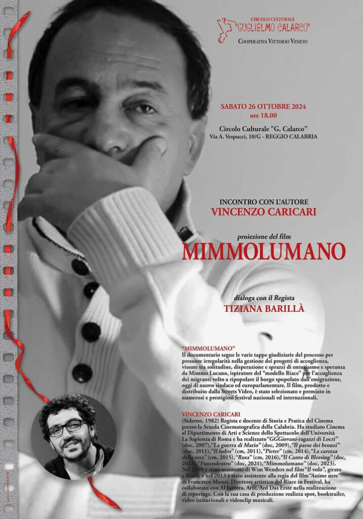 Sabato si proietta il film "Mimmo Lumano"