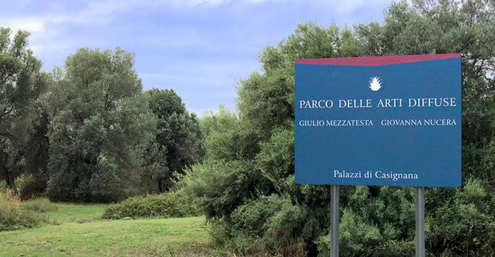 In contrada Palazzi di Casignana è nato il Parco delle Arti Diffuse