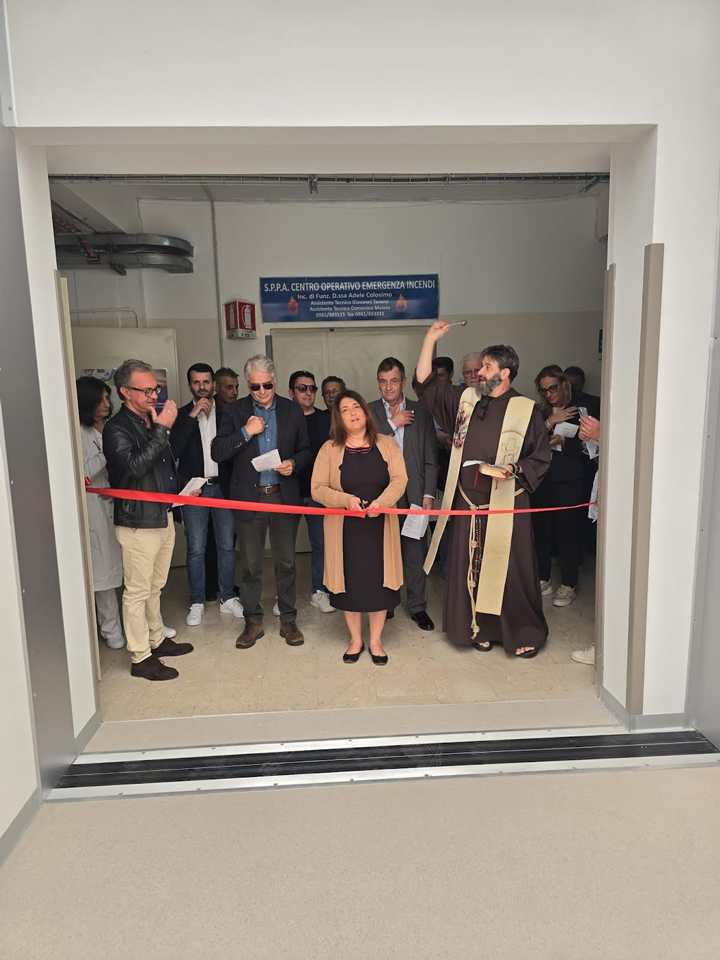 Inaugurato il nuovo accesso al presidio “Pugliese”