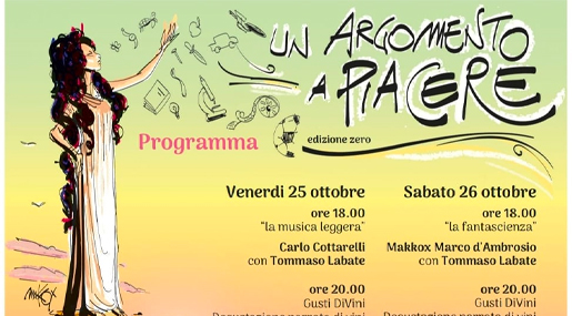 A Roccella Jonica l'anteprima del festival "Un argomento a piacere"