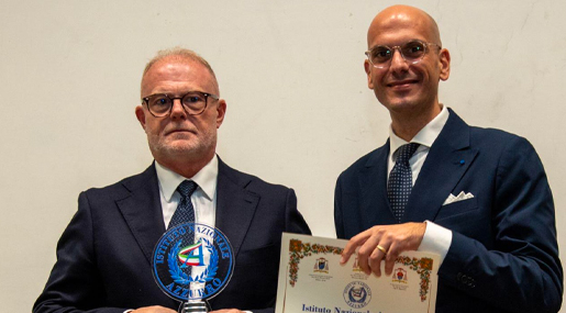 Ai reggini Roberto Di Palma e Giuseppe Zimbalatti il premio Internazionale Ina