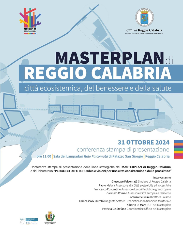 Si presenta il Masterplan di Reggio